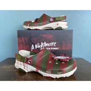 Crocs All-Terrain Clogs x A Nightmare on Elm Street Men's Size 10 210240-90H